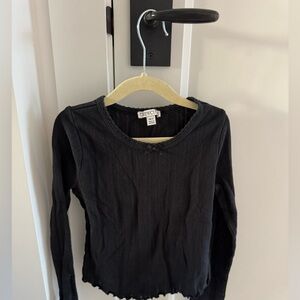 Crewcuts Black Long Sleeve Tee